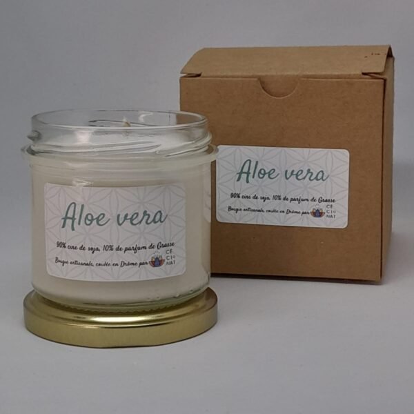 Bougie Aloé vera