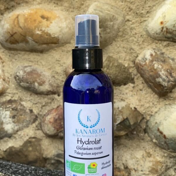Hydrolats de Géranium Rosat BIO 20 cl