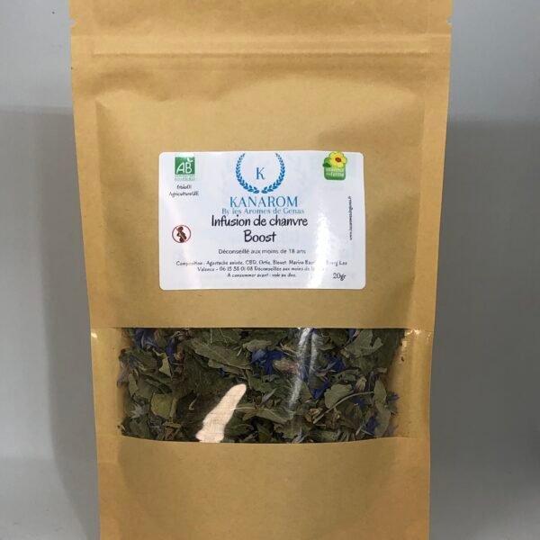 Infusion de Chanvre CBD Boost BIO 20 gr