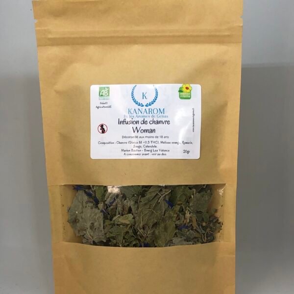 Infusion de Chanvre CBD Woman BIO 20 gr