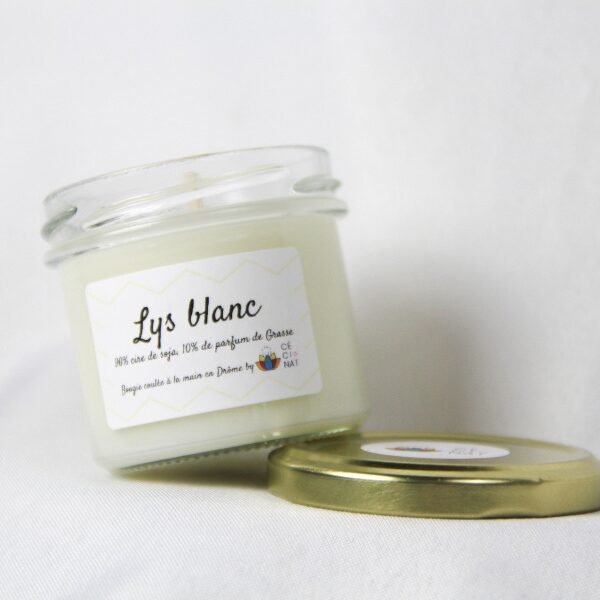 Bougie Lys blanc