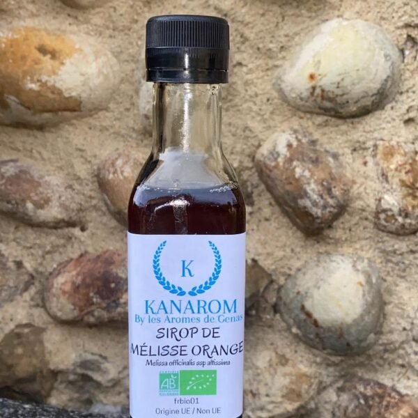 Sirop de Mélisse Orange BIO 25 cl