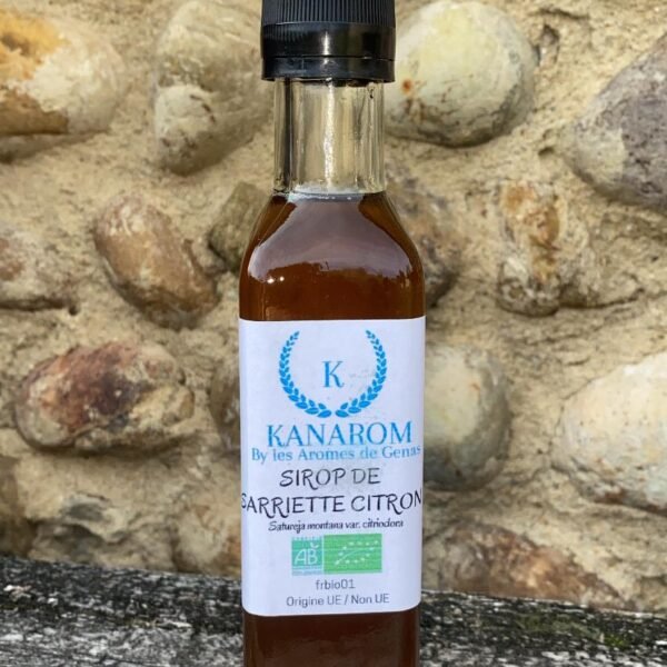 Sirop de Sarriette Citron BIO 25 cl
