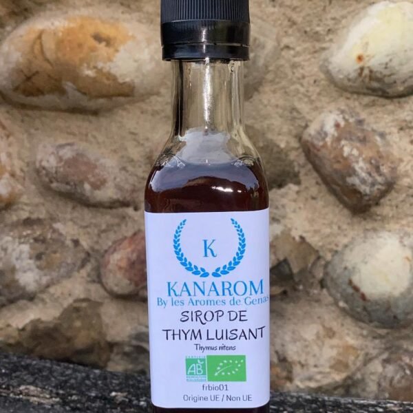 Sirop de Thym Luisant BIO 25 cl
